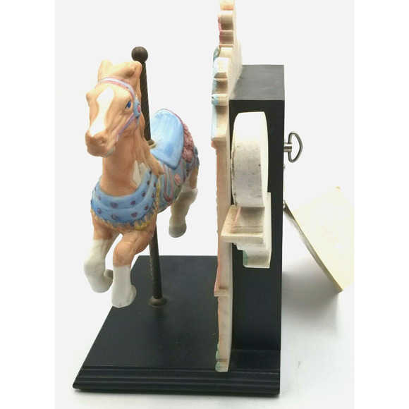 Carousel Memories Music Box Vintage 1987 Plays As Time Goes By Willits Designs - Picture 10 of 12